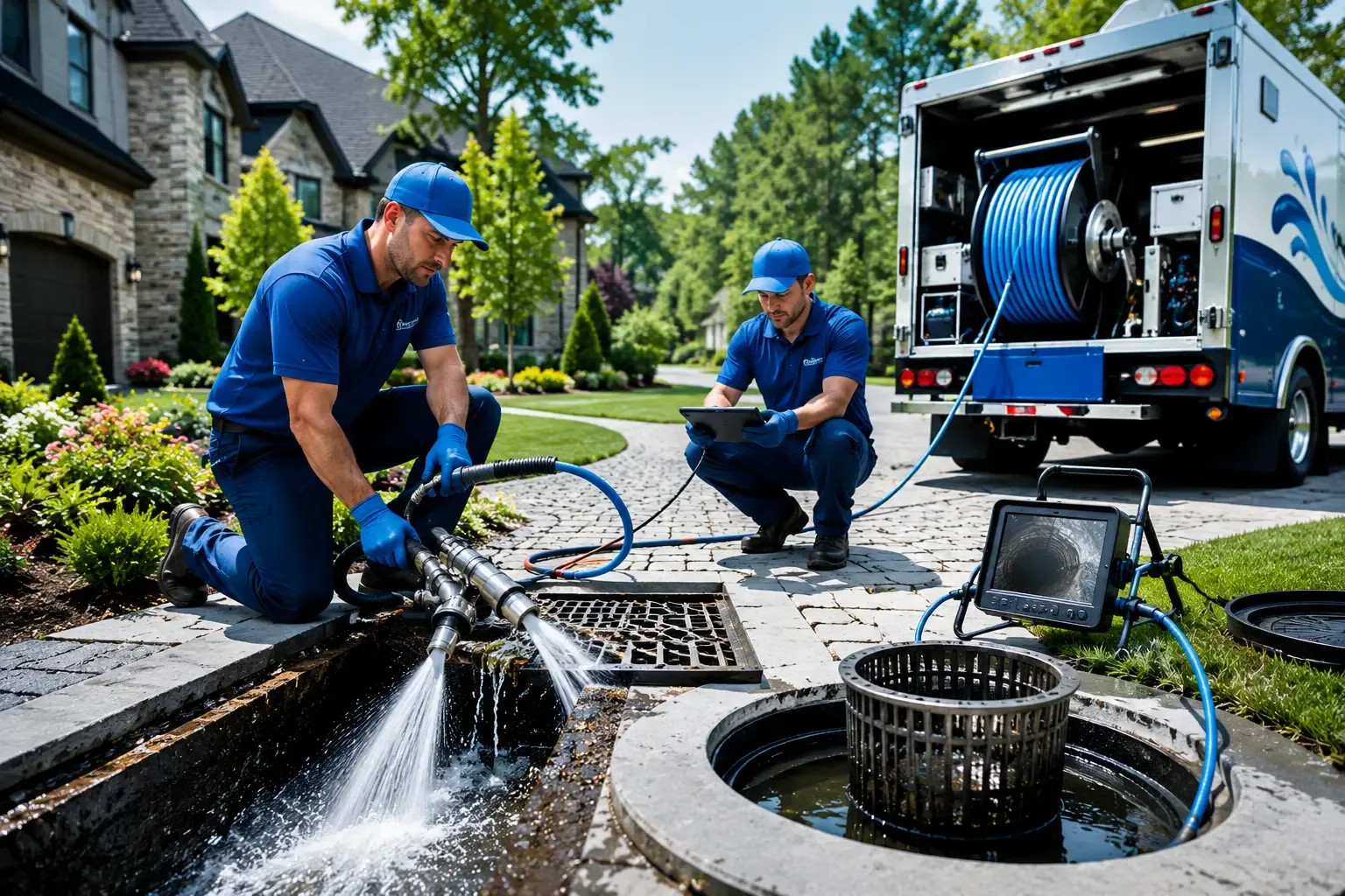 Local outdoor drain cleaning professionals in Malta, IL