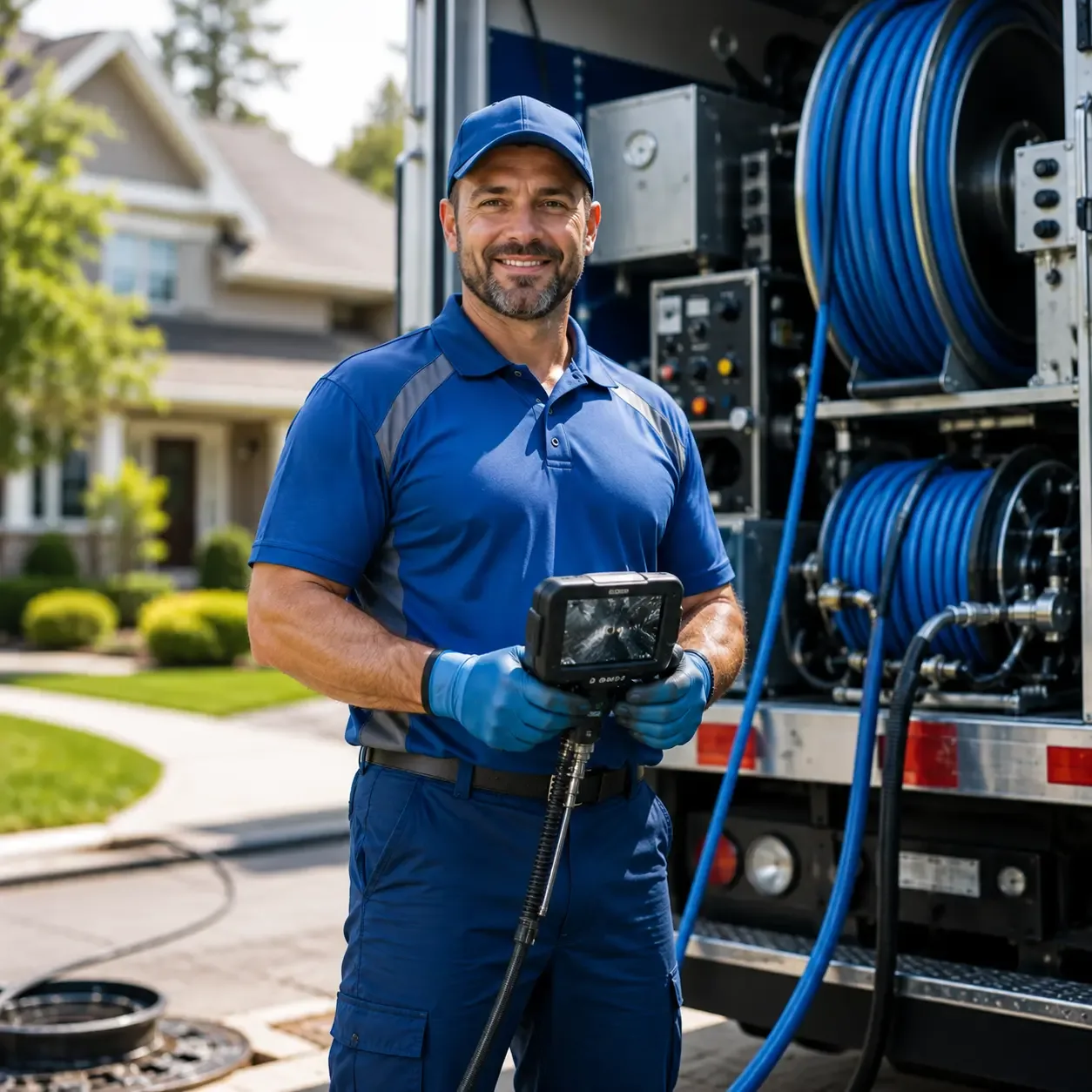 Local outdoor drain cleaning specialists in Malta, IL